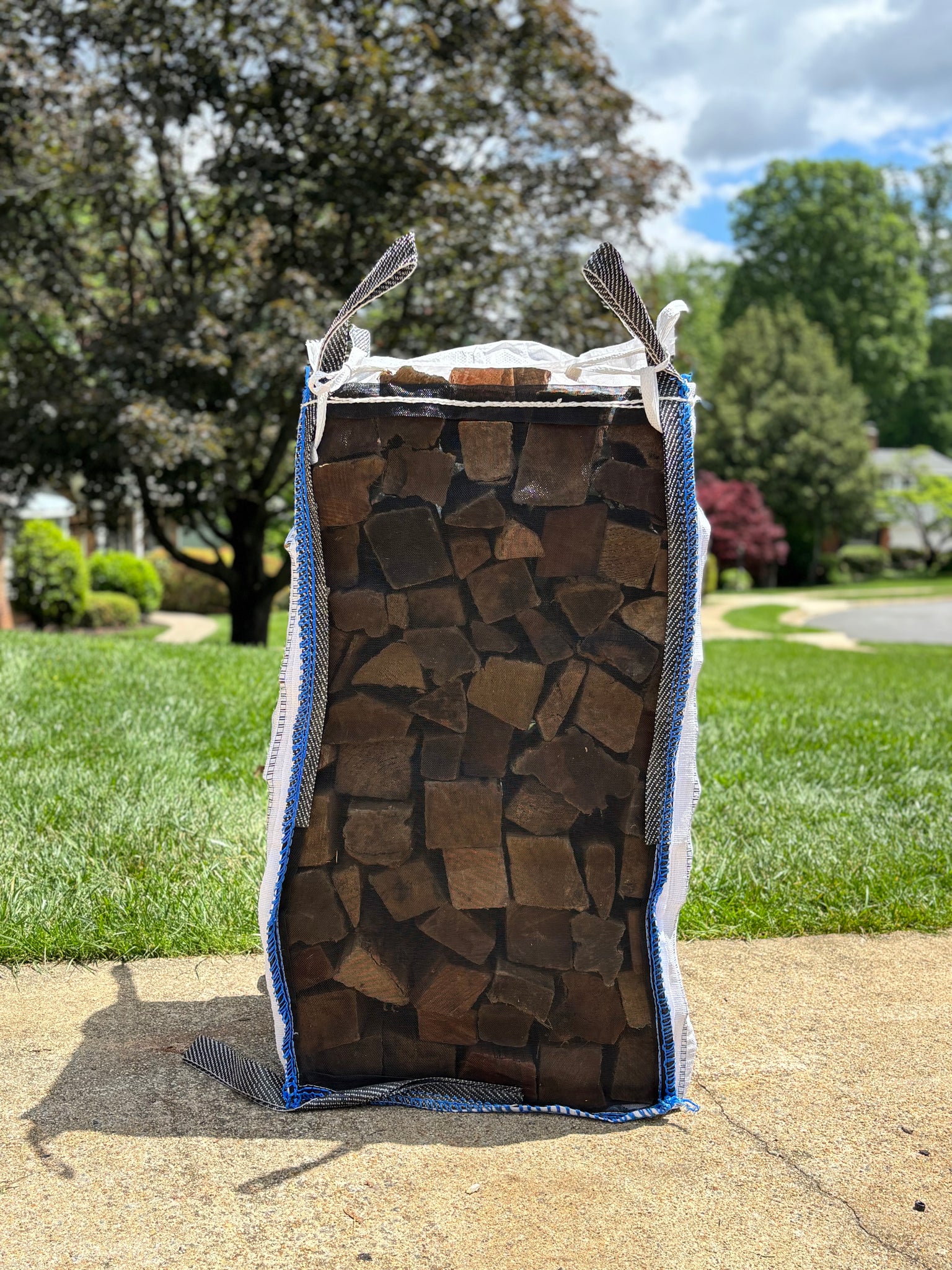 Better Burn Bag fire starter for quick and safe ignition of firewood